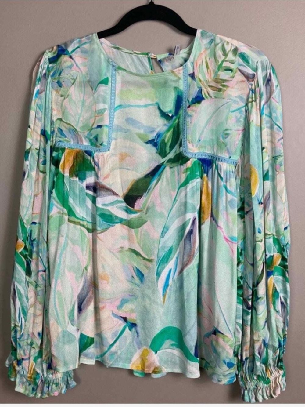 Miranda Peasant Top from the brand Bl^nk London, from Anthropologie